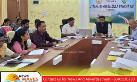 ಕುಡಿಯುವ ನೀರು ಕಾಮಗಾರಿ ಶೀಘ್ರ ದಲ್ಲಿ ಕೈಗೊಳ್ಳುವಂತೆ ಅಧಿಕಾರಿಗಳಿಗೆ ಜಿ.ಪಂ ಸಿಇಒ ಡಾ.ದಿಲೀಷ್ ಶಶಿ ಸೂಚನೆ