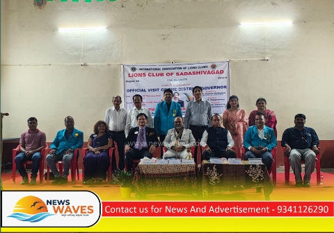 ಸದಾಶಿವಗಡ ಲಯನ್ಸ್ ಸೇವೆಗೆ ಡಿಸ್ಟ್ರಿಕ್ಟ್ ಗವರ್ನರ್ ಸಂತಸ