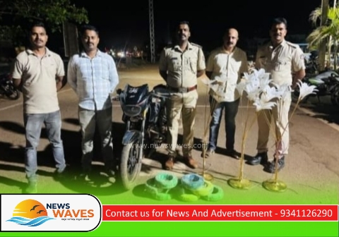 ಹೊನ್ನಾವರ ಪೊಲೀಸರ ಚುರುಕು ಕಾರ್ಯಾಚರಣೆ; 12 ಗಂಟೆಯೊಳಗೆ ಕಳ್ಳರ ಬಂಧನ