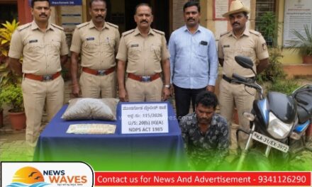 ಮುಂಡಗೋಡ| ಗಾಂಜಾ ವ್ಯಾಪಾರಿ ಇಸ್ಮಾಯಿಲ್ ಬಂಧನ