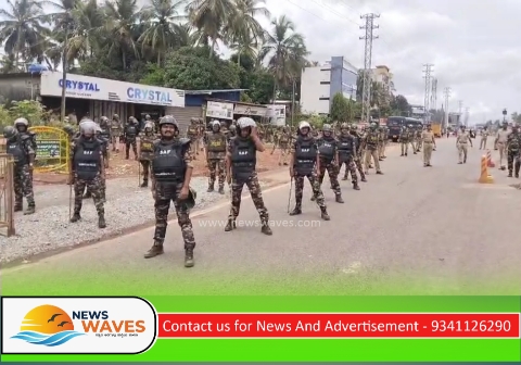 ಭಟ್ಕಳ ಬಂದ್ | ಬಿಗಿ ಪೊಲೀಸ್ ಬಂದೋಬಸ್ತ್