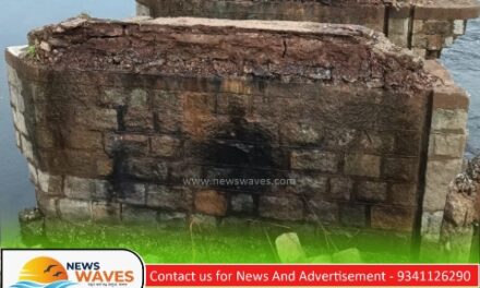 ಮಳೆಗೆ ಕುಸಿದ ಕಡವಾಡ ಸೇತುವೆ