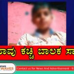 ಶಿರಸಿ | ಹಾವು ಕಡಿದು ಬಾಲಕ‌ ಸಾವು
