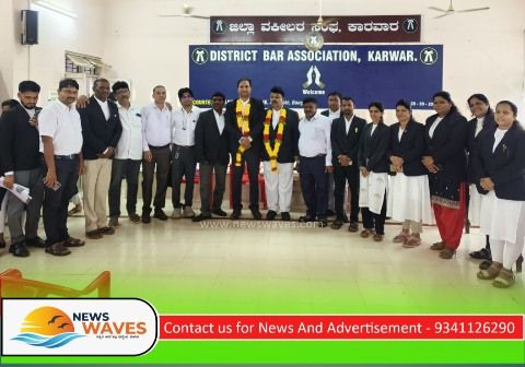 ಜಿಲ್ಲಾ ವಕೀಲರ ಸಂಘದ ಅಧ್ಯಕ್ಷರಾಗಿ ನಾಗರಾಜ ನಾಯಕ ಆಯ್ಕೆ