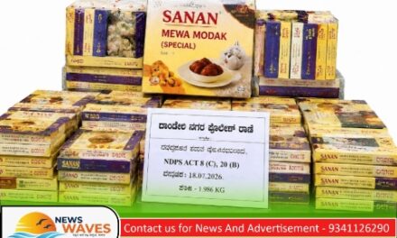 ದಾಂಡೇಲಿ | ಮತ್ತೇರಿಸುವ ‘ಮೋದಕ’; ಅಂಗಡಿ ಮೇಲೆ ಪೋಲಿಸರ ದಾಳಿ
