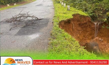 ಜಗಲಬೇಟ್-ಕ್ಯಾಸಲ್‌ರಾಕ್ ರಸ್ತೆಯಲ್ಲಿ ಮಣ್ಣು ಕುಸಿತ
