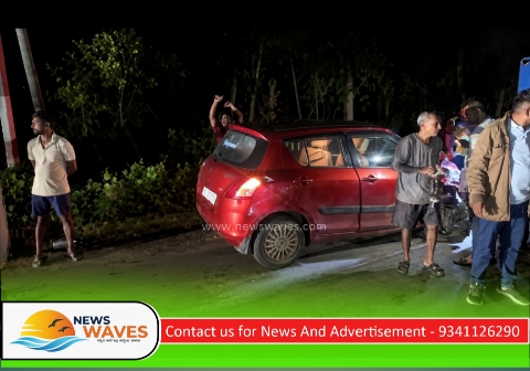ಕಾರುಗಳ ಮುಖಾಮುಖಿ ಡಿಕ್ಕಿ; ನಾಲ್ವರಿಗೆ ಗಾಯ